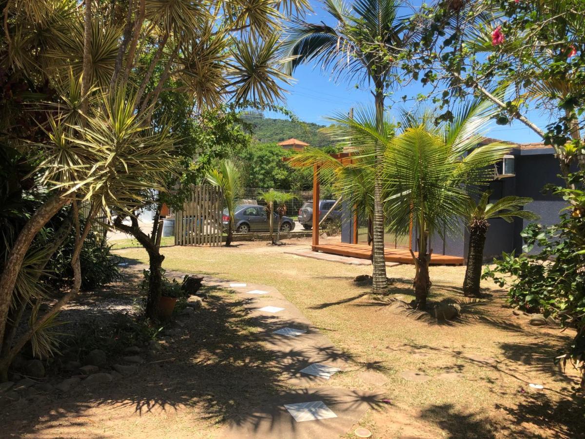 Chales Solana Localizados 50 Metros Do Mar Garopaba Exterior foto