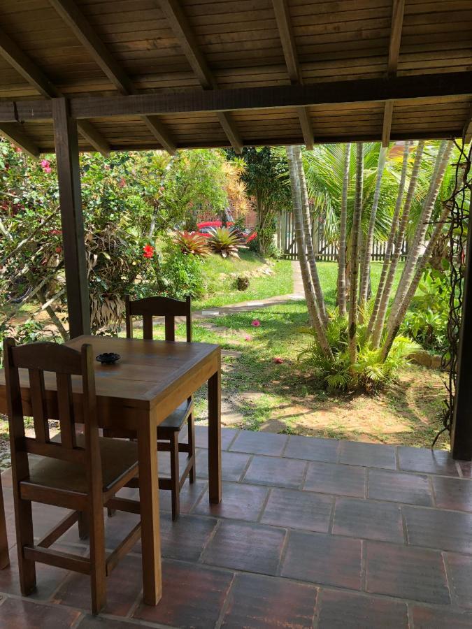 Chales Solana Localizados 50 Metros Do Mar Garopaba Exterior foto