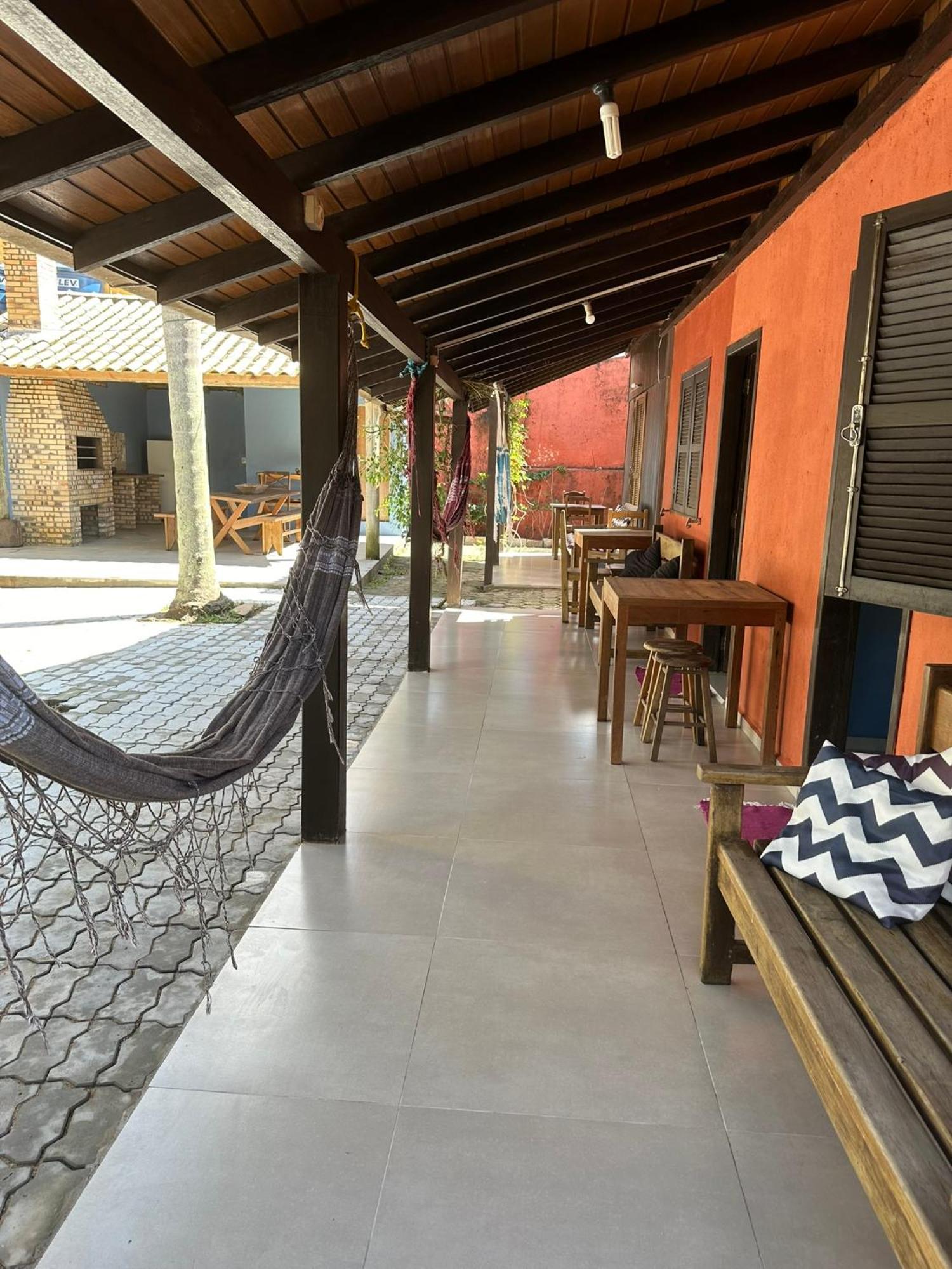 Chales Solana Localizados 50 Metros Do Mar Garopaba Exterior foto