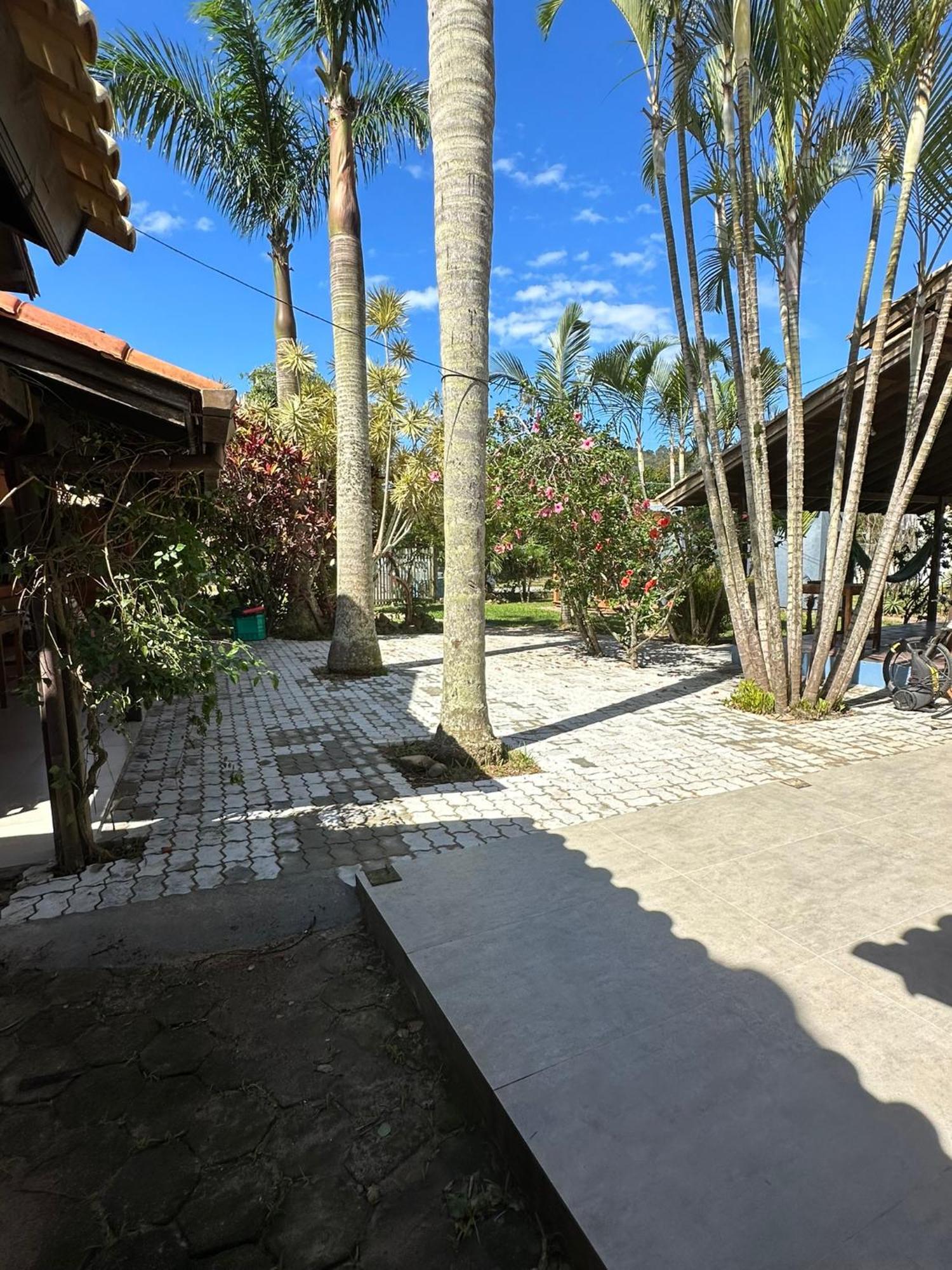 Chales Solana Localizados 50 Metros Do Mar Garopaba Exterior foto
