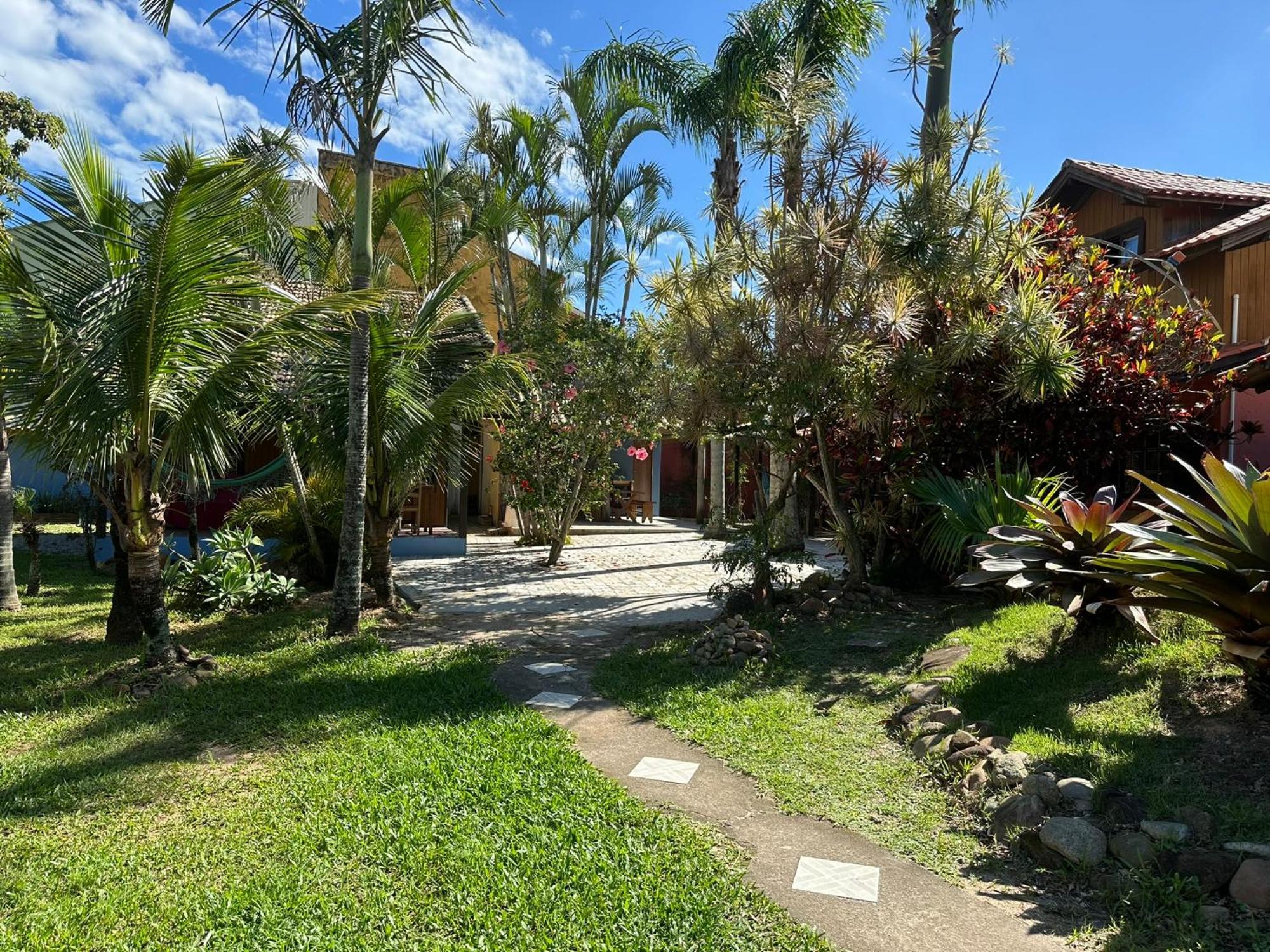 Chales Solana Localizados 50 Metros Do Mar Garopaba Exterior foto